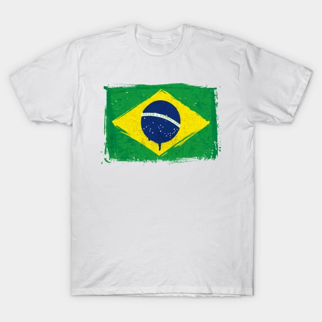 Brazil Flag T-Shirt by Islanr